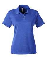 Team 365 Women's Zone Sonic Heather Performance Polo-1