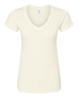 Tultex Women's Fine Jersey V-Neck T-Shirt-1