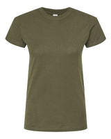 Tultex Women's Fine Jersey Slim Fit T-Shirt-1