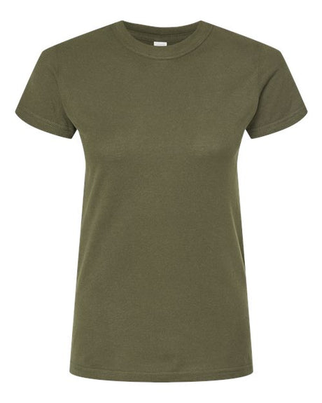Tultex Women's Fine Jersey Slim Fit T-Shirt-1