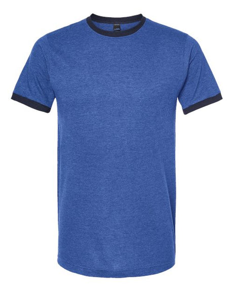 Tultex Men's Fine Jersey Ringer T-Shirt-1