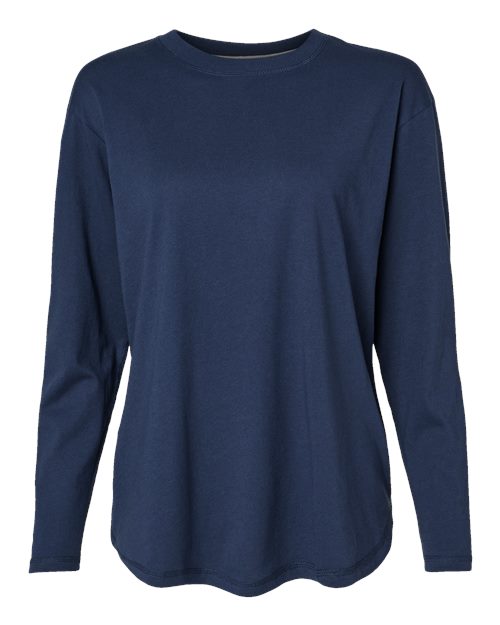 LAT Women's Fine Jersey Long Sleeve Tee-1