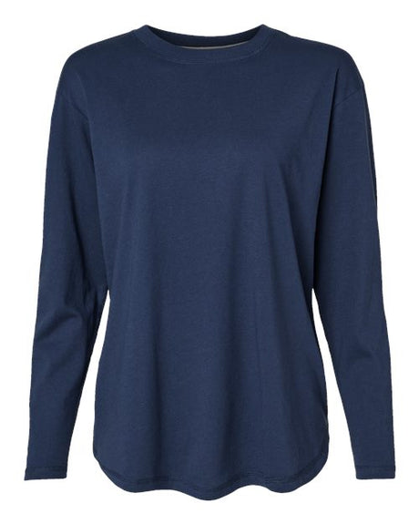 LAT Women's Fine Jersey Long Sleeve Tee-1