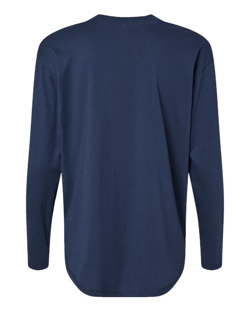 LAT Women's Fine Jersey Long Sleeve Tee-2