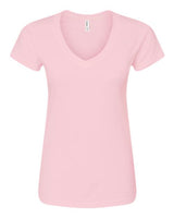 Tultex Women's Fine Jersey V-Neck T-Shirt-1
