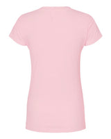 Tultex Women's Fine Jersey V-Neck T-Shirt-2