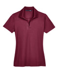 Devon & Jones Women's CrownLux Performance Plaited Polo-1