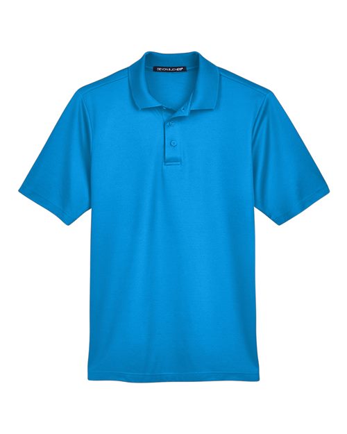 Devon & Jones Men's CrownLux Performance Plaited Polo-1