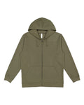 LAT Men's Full-Zip Fleece Hoodie Sweatshirt-1