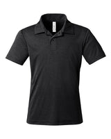Team 365 Youth Zone Sonic Heather Performance Polo-1