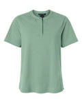 Devon & Jones Women's Seaton Pebble Textured Polo-1