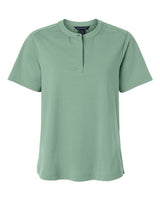 Devon & Jones Women's Seaton Pebble Textured Polo-1