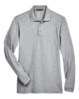 Harriton Men's Easy Blend Long Sleeve Polo-1