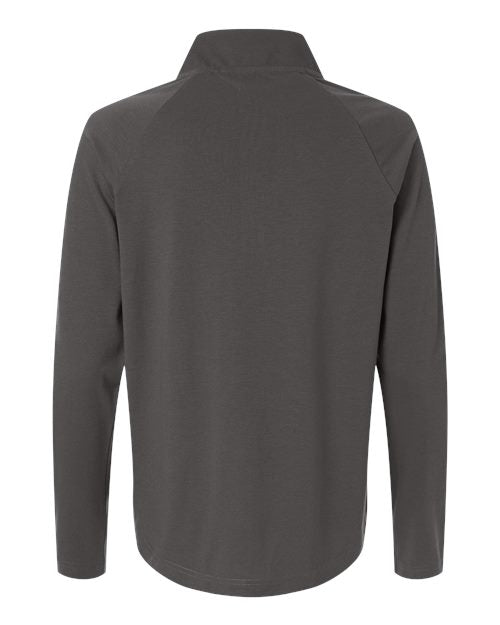 Devon & Jones Women's Seaton Pebble Textured Quarter-Zip Pullover-2