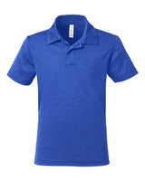 Team 365 Youth Zone Sonic Heather Performance Polo-1
