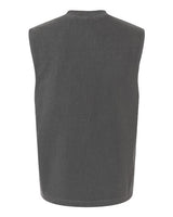 American Apparel Men's Heavyweight Cotton Garment-Dyed Mid-Length Muscle Tee-2