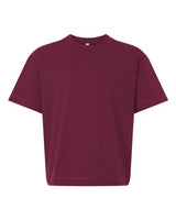 American Apparel Men's Heavyweight Cotton Mid-Length Tee-1