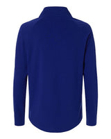 Devon & Jones Women's Seaton Pebble Textured Quarter-Zip Pullover-2