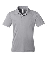 Team 365 Youth Zone Sonic Heather Performance Polo-1