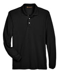 Harriton Men's Easy Blend Long Sleeve Polo-1