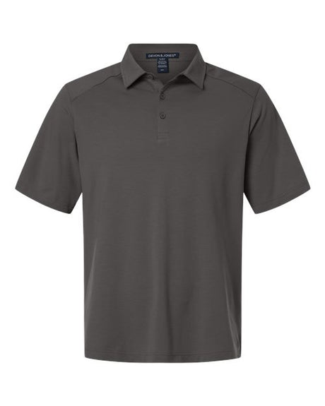 Devon & Jones Men's Seaton Pebble Textured Polo-1