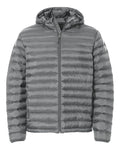 Weatherproof Men's Lightweight Poly-filled Hooded Puffer Jacket-1