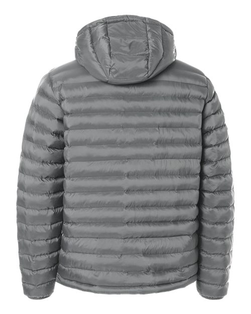 Weatherproof Men's Lightweight Poly-filled Hooded Puffer Jacket-2