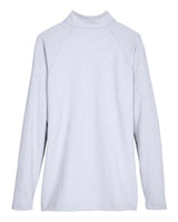 Devon & Jones Women's CrownLux Performance Clubhouse Micro-Stripe Quarter-Zip Pullover-2