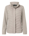 Weatherproof Women's Mixed Media Chevron Jacket-1