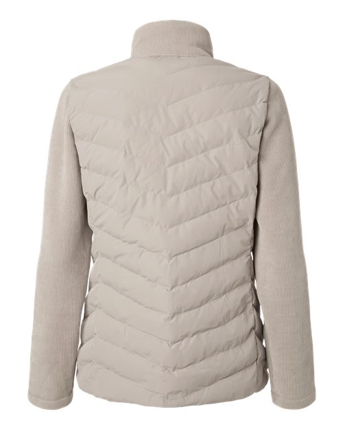 Weatherproof Women's Mixed Media Chevron Jacket-2