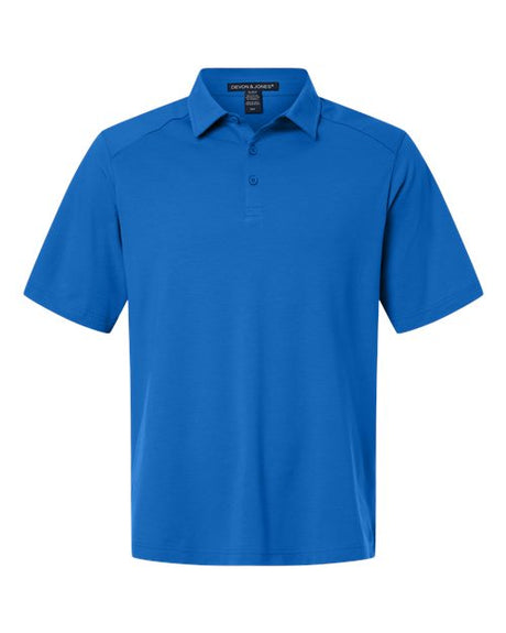 Devon & Jones Men's Seaton Pebble Textured Polo-1