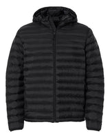 Weatherproof Men's Lightweight Poly-filled Hooded Puffer Jacket-1