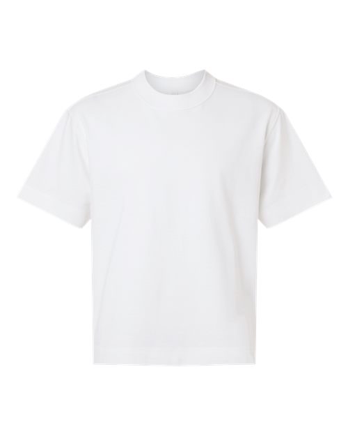 American Apparel Men's Heavyweight Cotton Mid-Length Tee-1