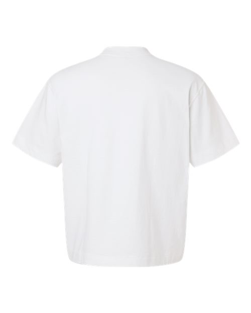 American Apparel Men's Heavyweight Cotton Mid-Length Tee-2