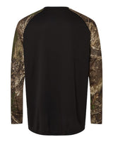 RealTree Men's Realtree Performance Colorblocked Long Sleeve T-Shirt-2