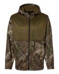 RealTree Men's Realtree Performance Colorblocked Full-Zip Hooded Sweatshirt-1