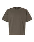 American Apparel Men's Heavyweight Cotton Mid-Length Tee-1
