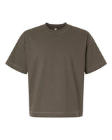 American Apparel Men's Heavyweight Cotton Mid-Length Tee-1