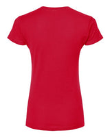 Tultex Women's Fine Jersey V-Neck T-Shirt-2