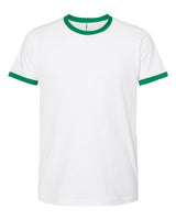 Tultex Men's Fine Jersey Ringer T-Shirt-1