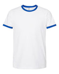 Tultex Men's Fine Jersey Ringer T-Shirt-1