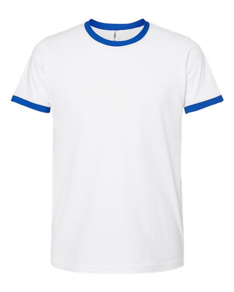 Tultex Men's Fine Jersey Ringer T-Shirt-1