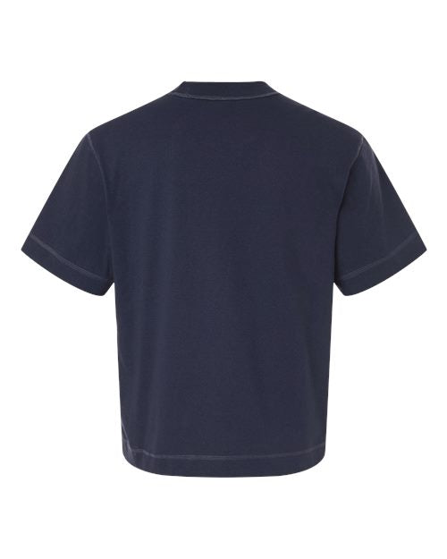 American Apparel Men's Heavyweight Cotton Mid-Length Tee-2