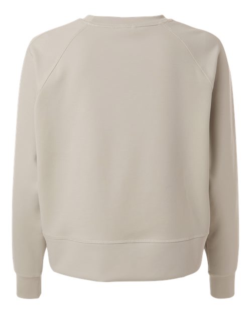 adidas Women's Beyond Side-Snap Crewneck Sweatshirt-2