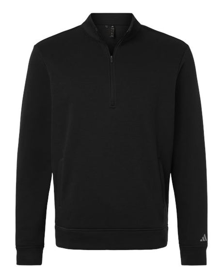 adidas Men's Elevated Fleece Quarter-Zip Pullover-1