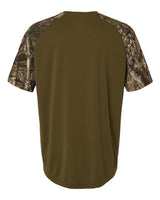 RealTree Men's Realtree Performance Colorblock T-Shirt-2
