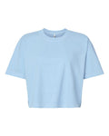 American Apparel Women's Garment-Dyed Heavyweight Cropped Tee-1