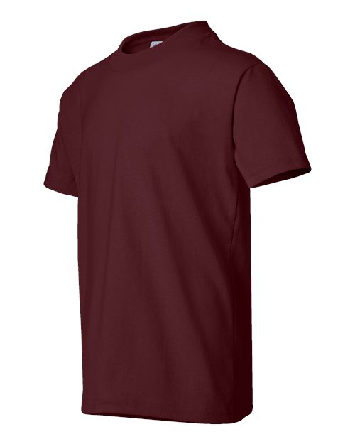 Hanes Youth EcoSmart 50/50 Cotton/Poly T-Shirt-2