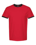 Tultex Men's Fine Jersey Ringer T-Shirt-1
