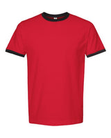 Tultex Men's Fine Jersey Ringer T-Shirt-1